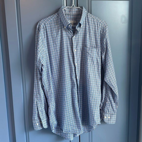 Peter Millar button down dress shirt. - Picture 1 of 2